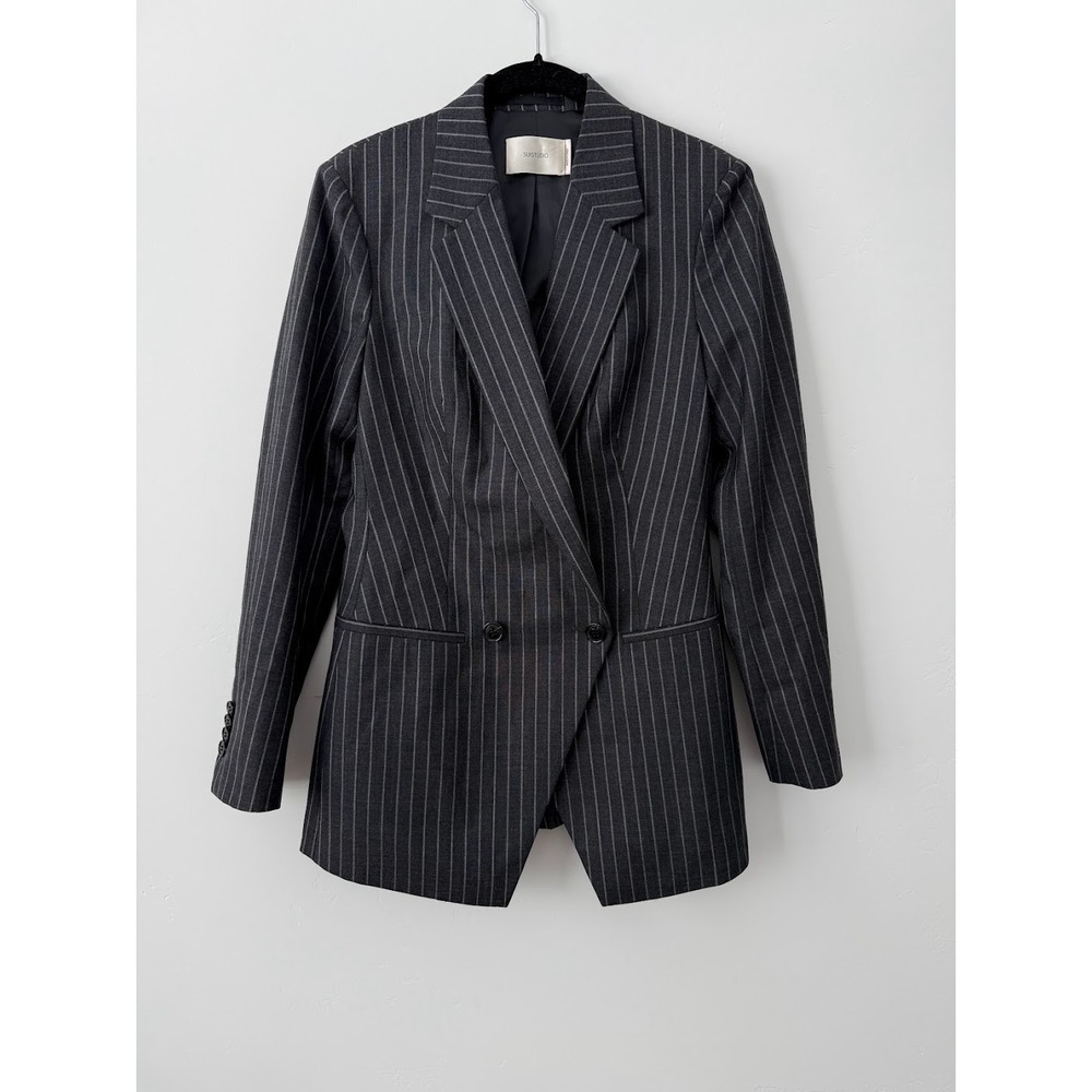 Suistudio Cato Pinstripe Blazer